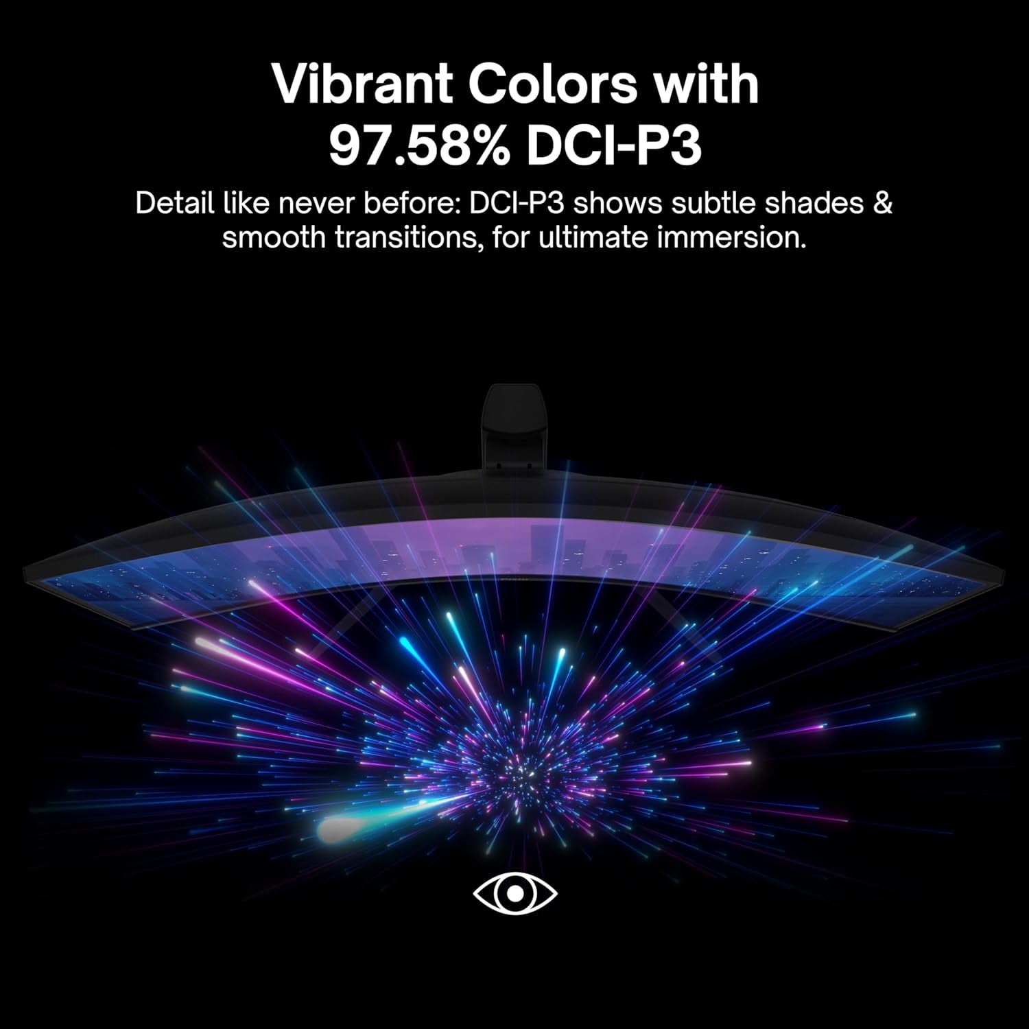 PXC325 32 Inch 165Hz Refresh Rate FHD 1080P Resolution 1500R Curve VA Panel 1Ms Response Time Adaptive Sync HDR Curved Gaming Monitor