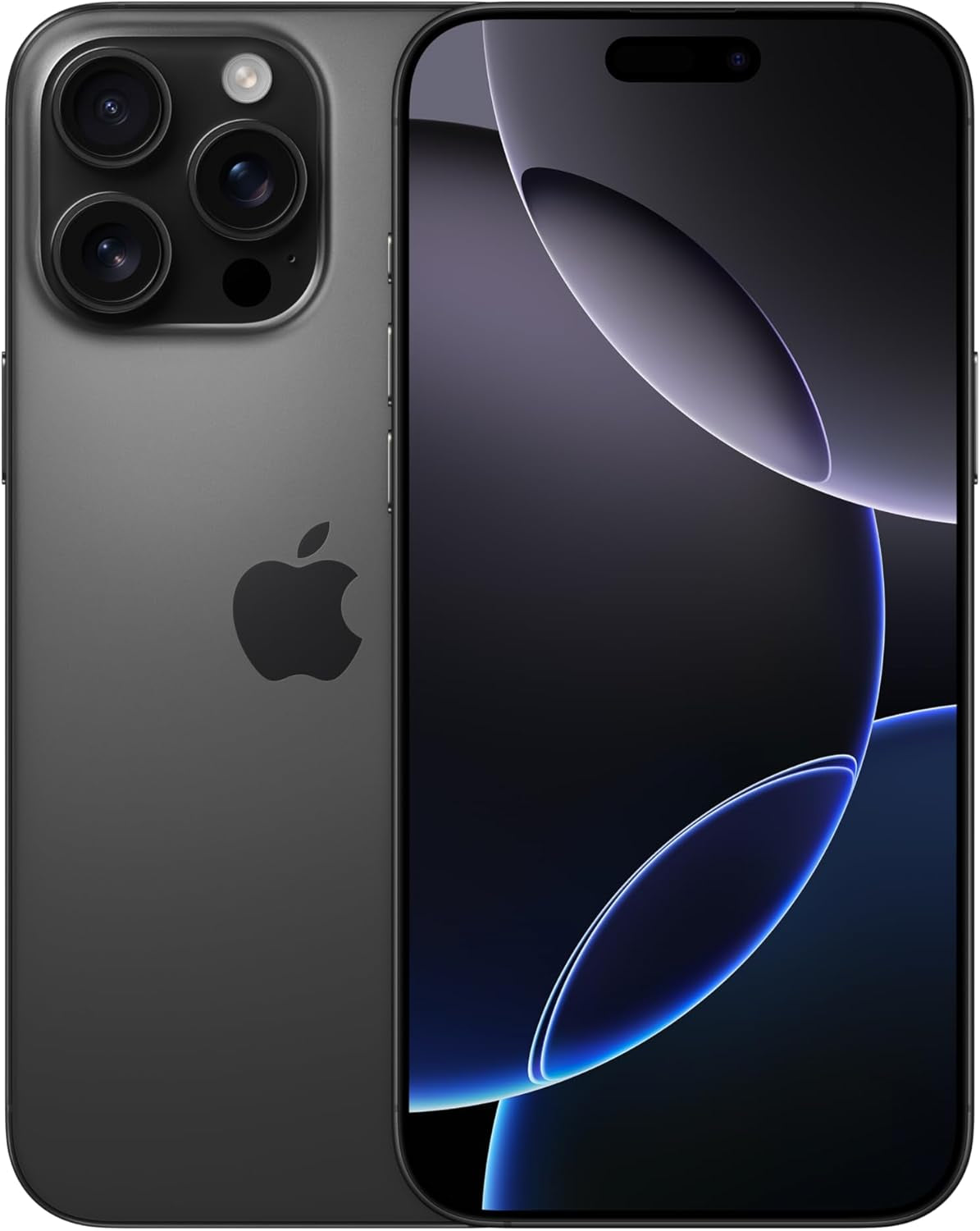Iphone 16 Pro Max 256 GB: 5G Mobile Phone with  Intelligence, Camera Control, A18 Pro Chip and a Huge Leap in Battery Life. Works with Airpods; Black Titanium