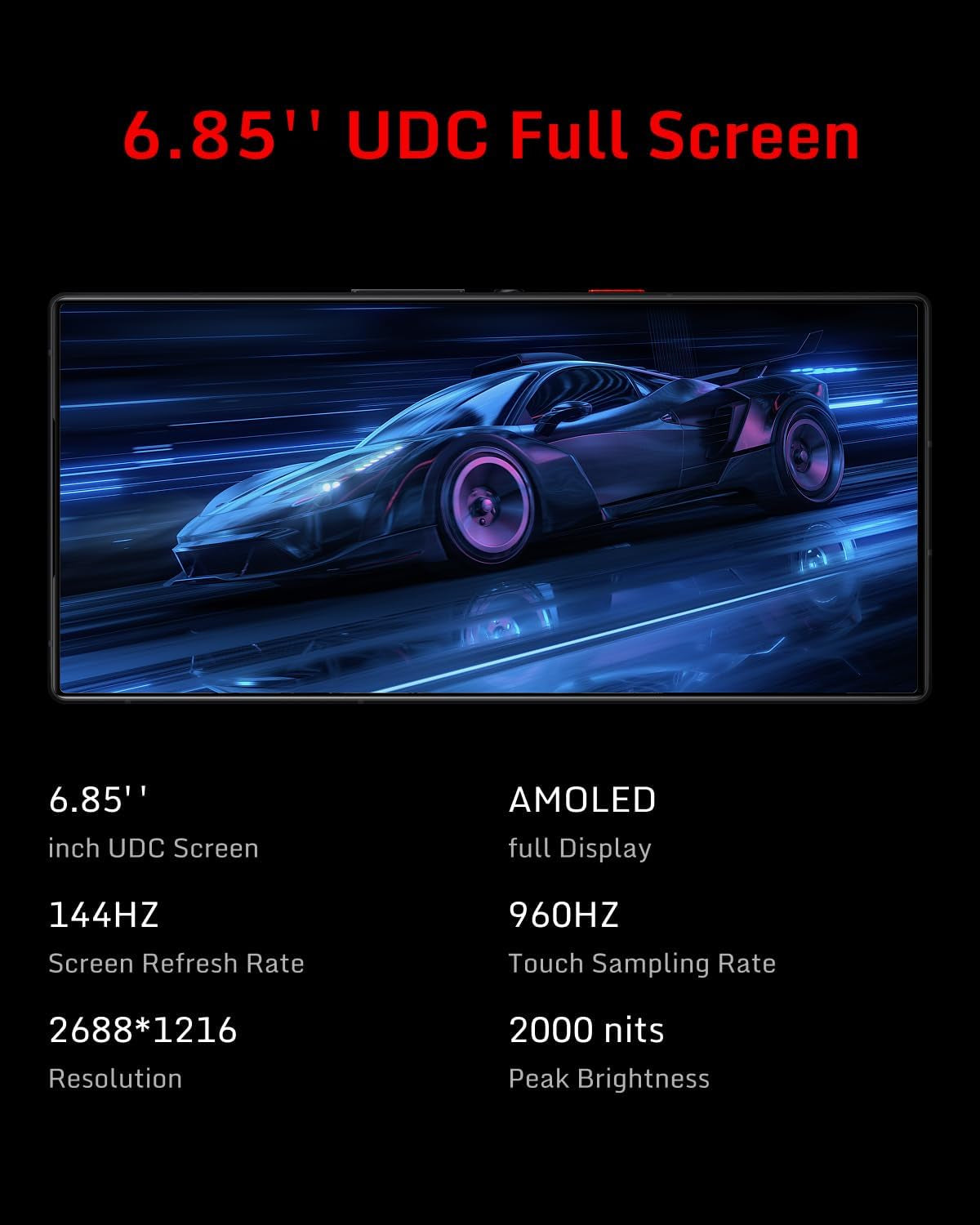 10 Pro 144Hz Gaming Phone, 5G Android Smartphone, 16GB RAM+512GB ROM, Snapdragon 8 Elite, 6.85" 1.5K AMOLED Full Screen, FHD+, 50MP Camera, Dual-Sim, Unlocked Mobile Phone Transparent