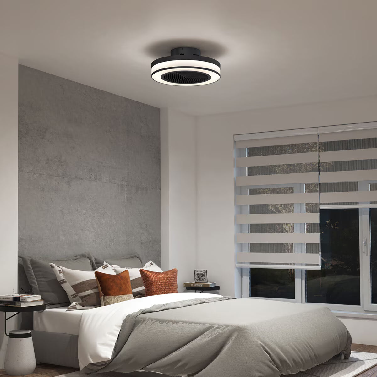 Elton 19" (43Cm) Fan Light with Remote Control