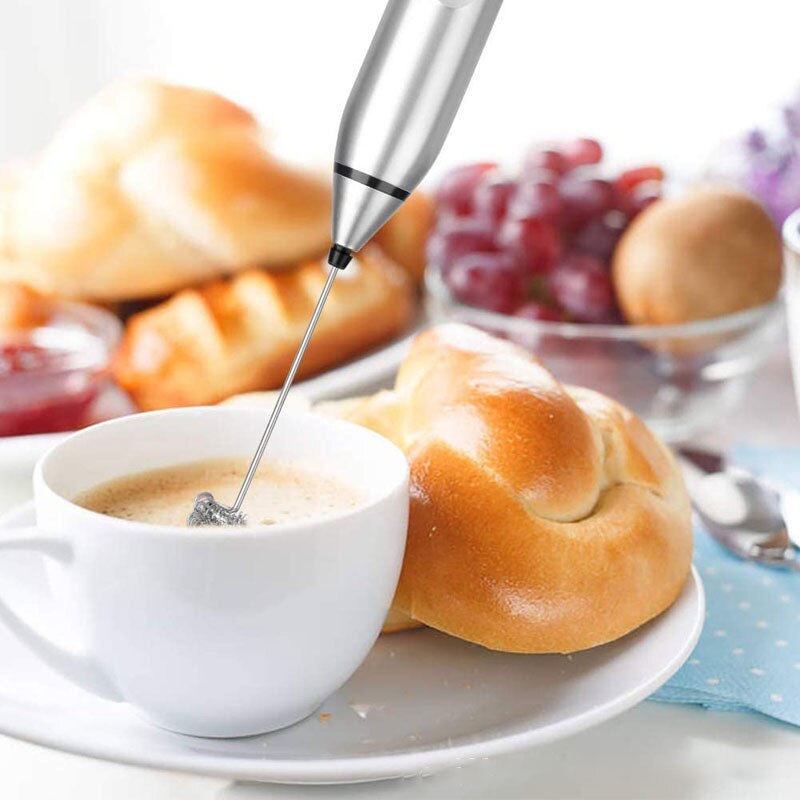 Wireless Milk Frothers Electric Handheld Blender Sertex