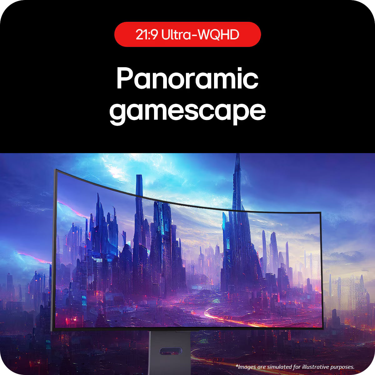 Ultragear 39 Inch WQHD 240Hz OLED Gaming Monitor, 39GS95QE-B