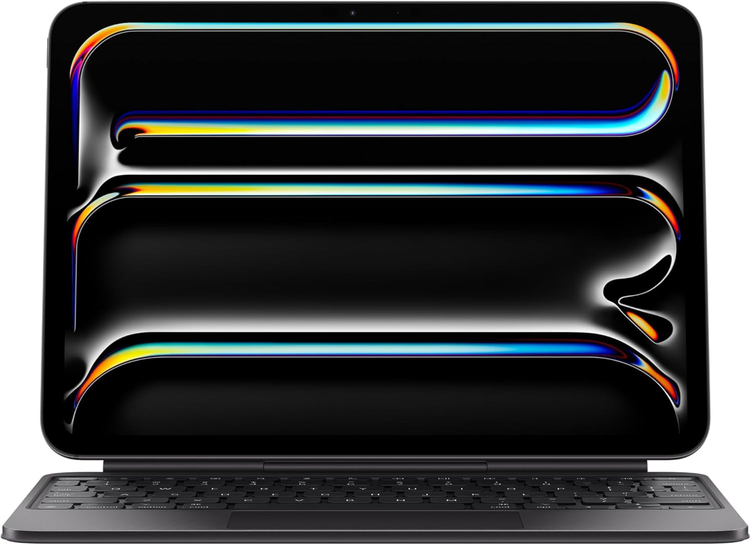 Ipad Magic Keyboard Case for Ipad Pro 11-Inch (M4), Great Typing Experience, Built-In Trackpad, Function Row, British English - Black 