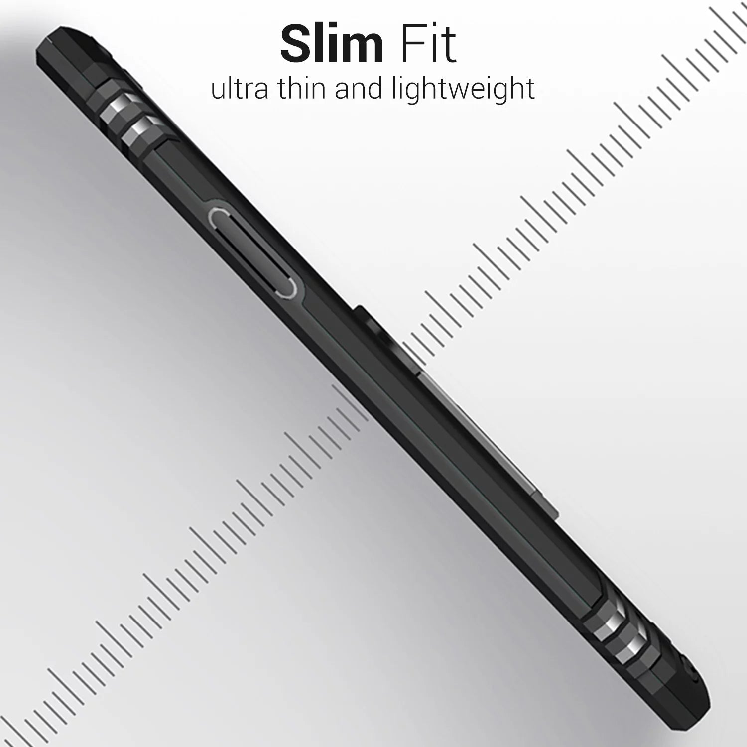 for Samsung Galaxy S22 plus Ring Case, Kickstand Rugged Phone Cover Magnetic Car Mount Compatible - Black