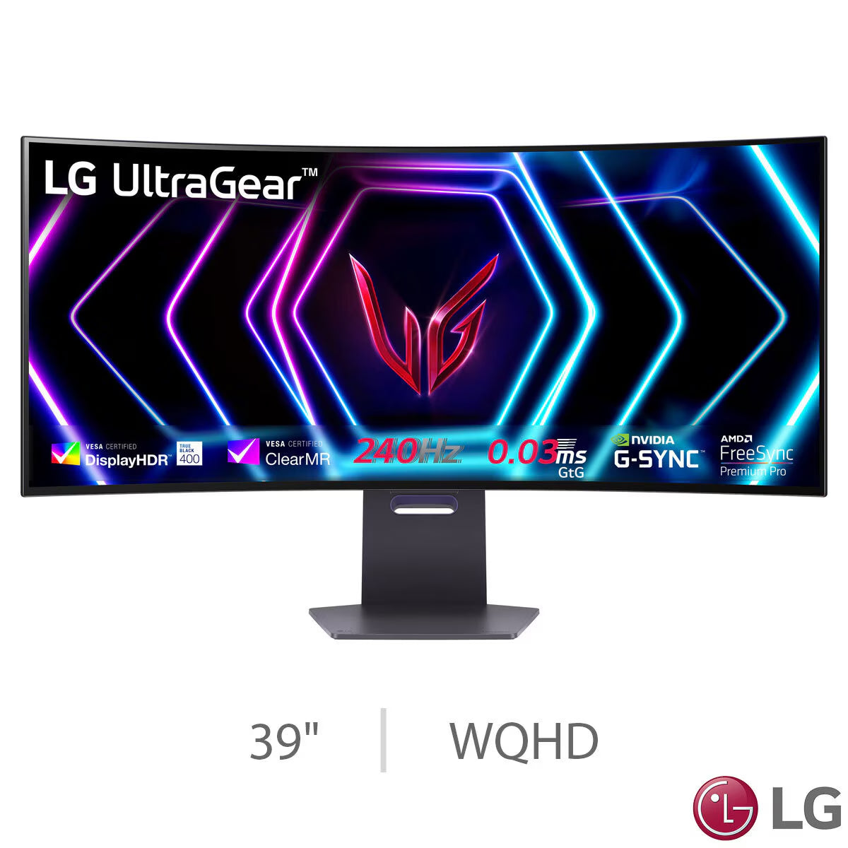Ultragear 39 Inch WQHD 240Hz OLED Gaming Monitor, 39GS95QE-B