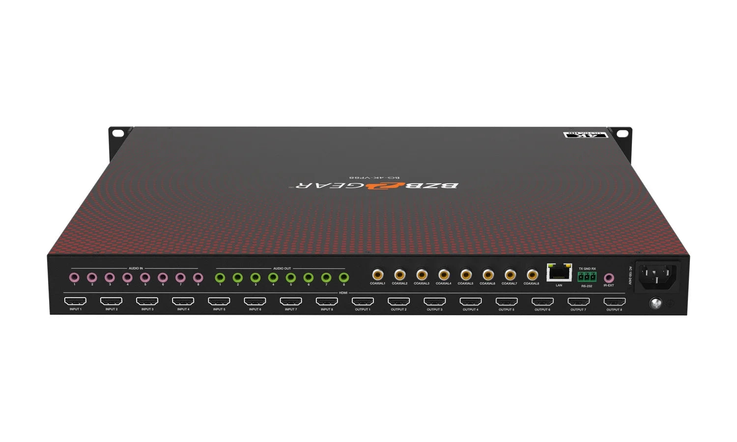 8X8 4K UHD Seamless HDMI Matrix Switcher/Video Wall Processor/Multiviewer with Scaler/Ir/Audio/Ip and RS-232