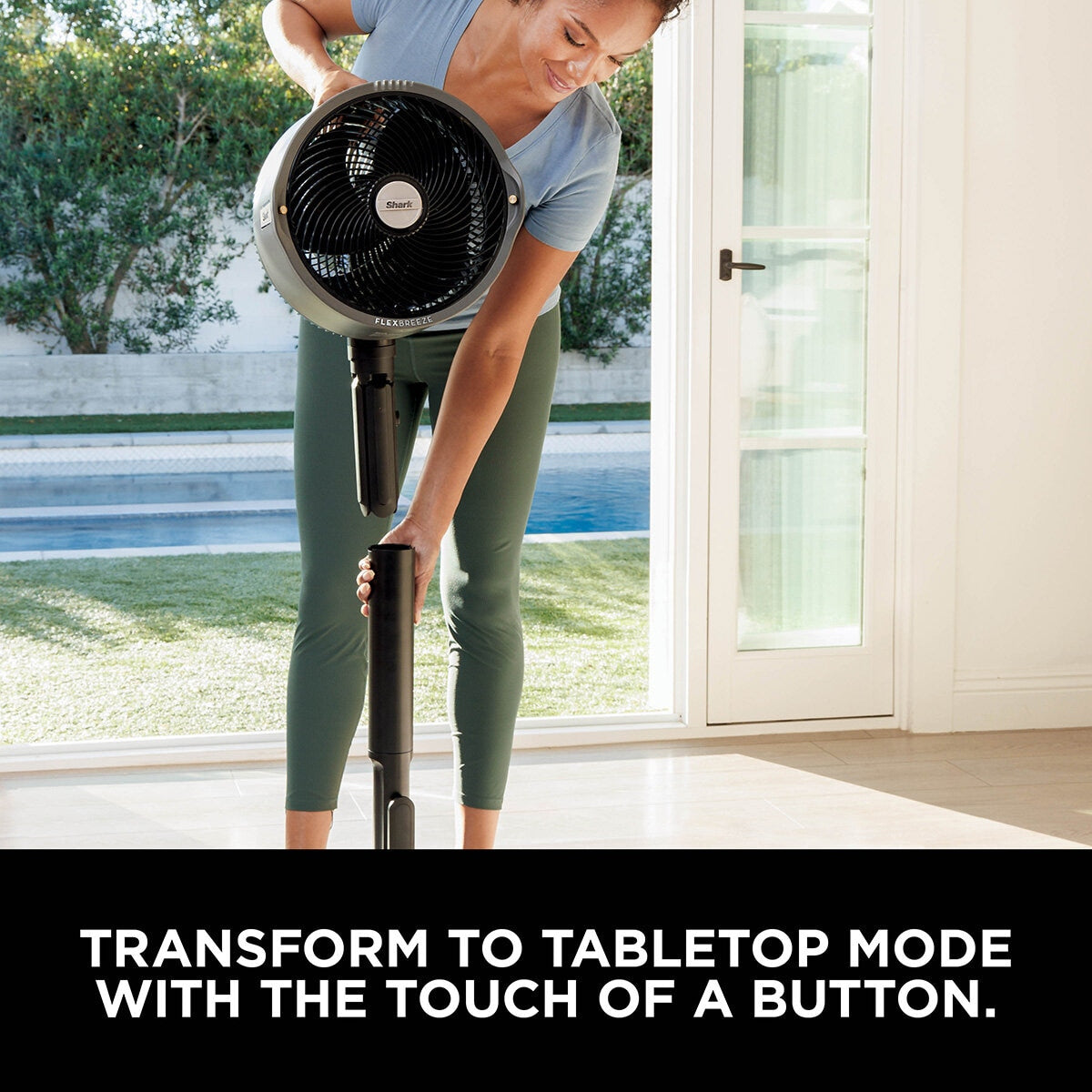 Flexbreeze Pro Mist Indoor & Outdoor Fan & Outdoor Misting System, FA300UK