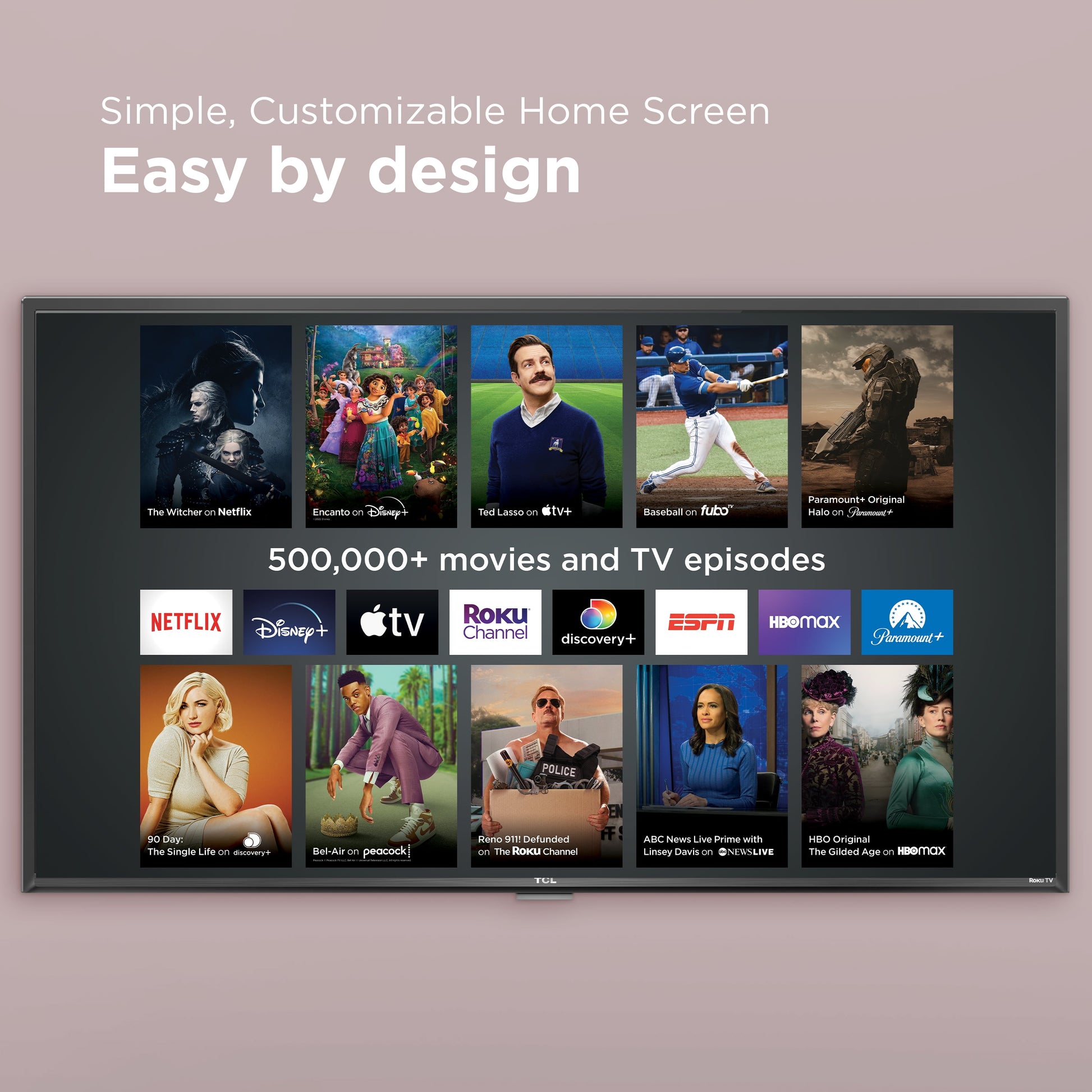 TCL 32” Class S3 (32S357) Full HD 1080P LED Smart TV with Roku TV