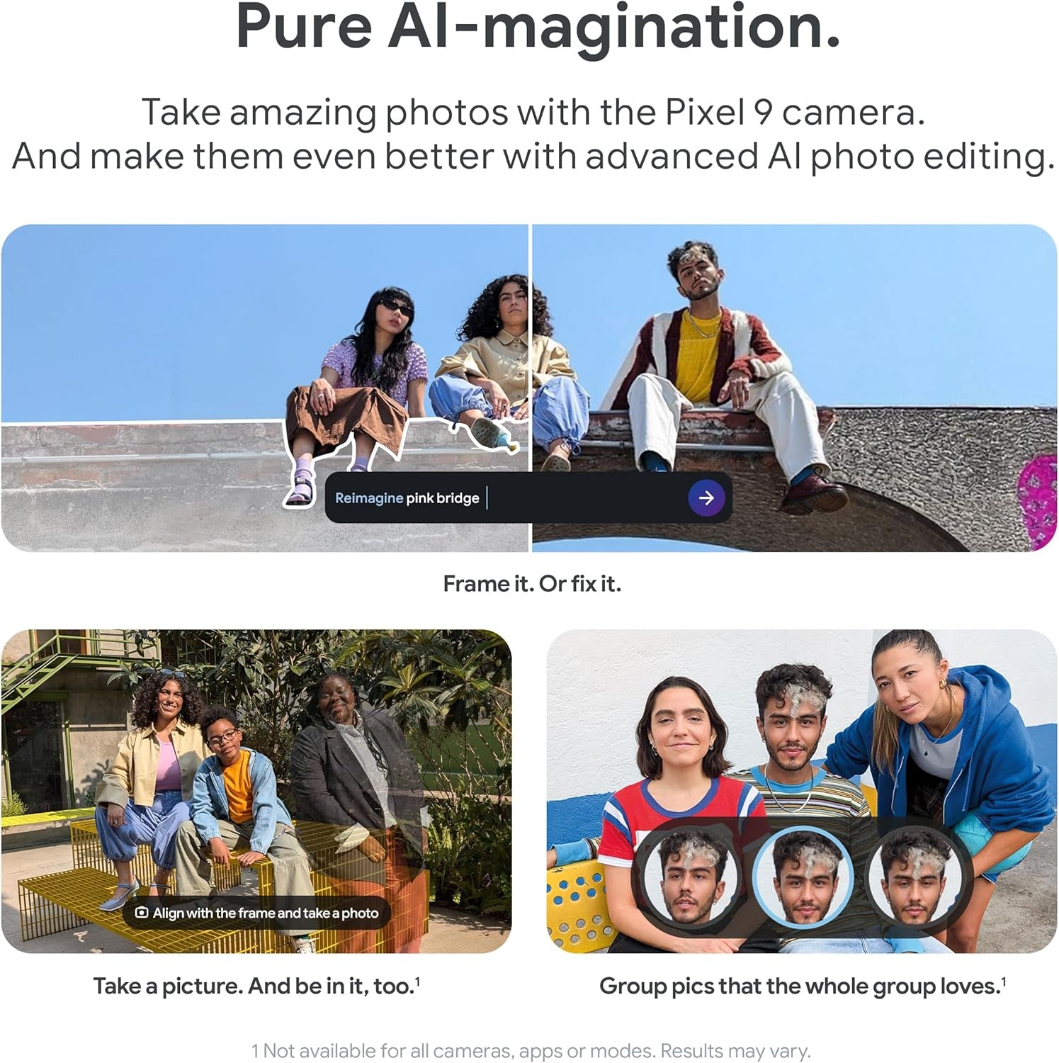 Pixel 9 - Unlocked Android Smartphone with Gemini, Advanced Camera, 24-Hour Battery, and 6.3" Actua Display - Porcelain, 128GB