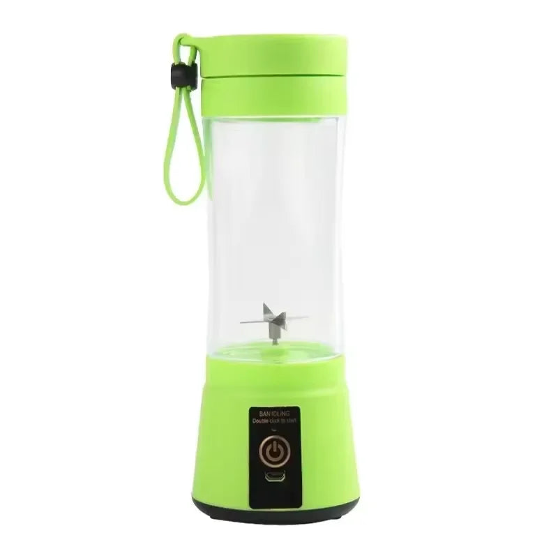 380Ml Household Juice Mixer Mini Electric Juicer USB Rechargeable Smoothie Smoothie Shake Mixer Outdoor Picnic Portable Juicer
