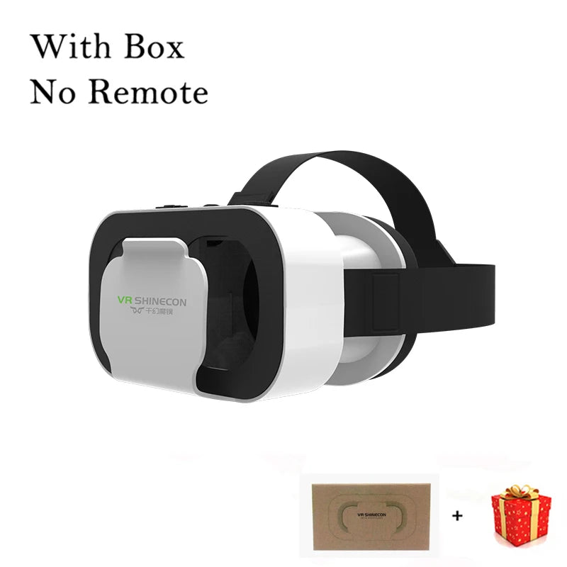 VR Glasses Virtual Reality Headset Viar Devices Helmet 3D Lenses Smart Goggles for Smartphones Phone Mobile Gogle Game Accessory