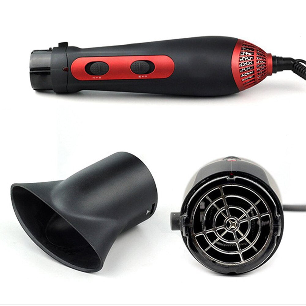 3 In1 Hot Air Comb Multifunctional Hair Dryer Iron Hair Straightener Sertex