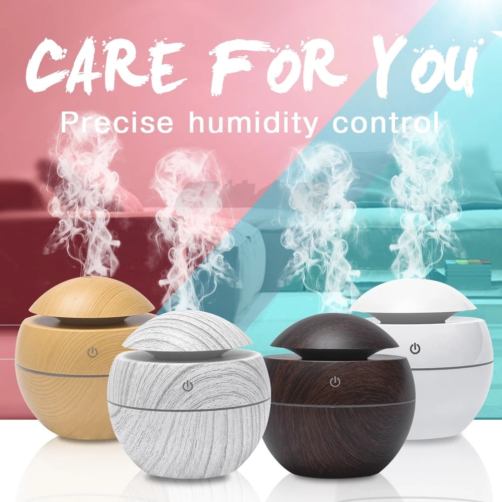 Mini USB Aroma Essential Oil Diffuser Ultrasonic Air Humidifier Sertex