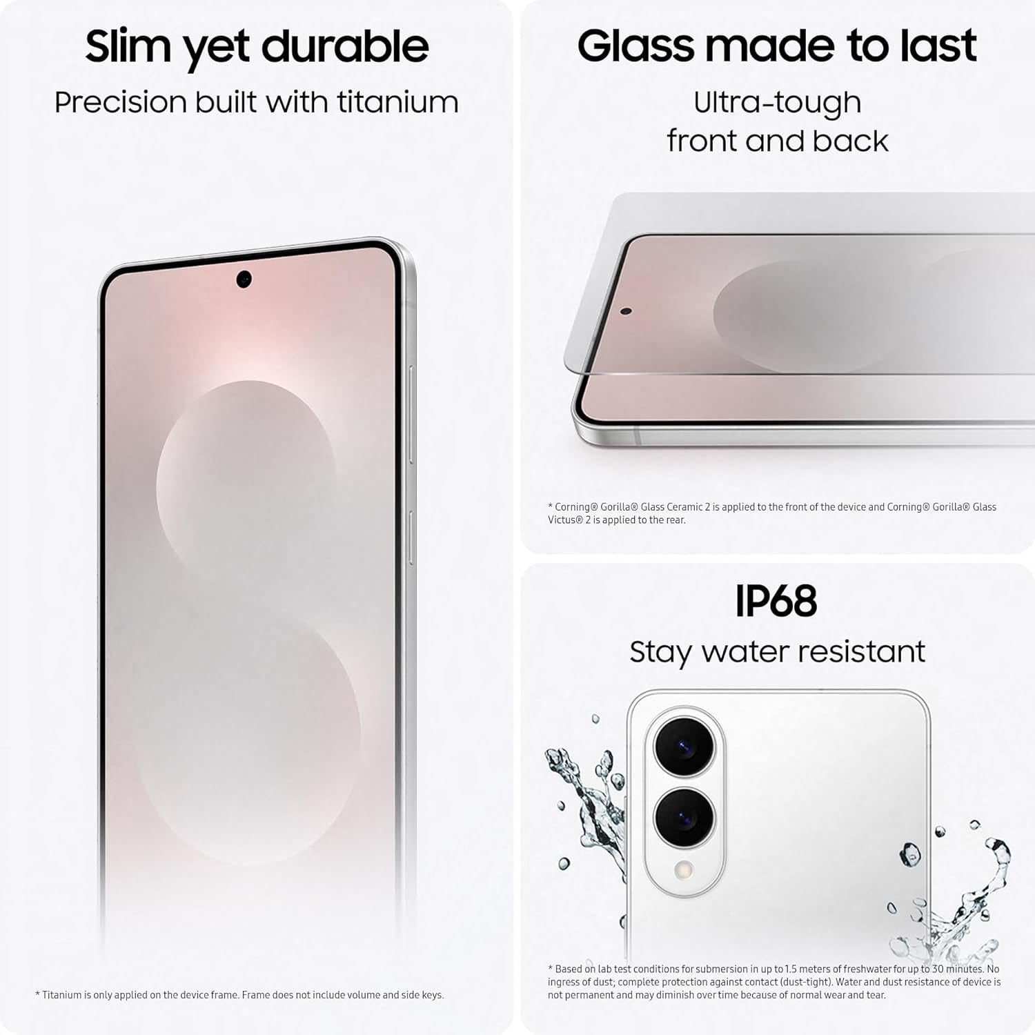 Galaxy S25 Edge AI Smartphone, Galaxy AI, Android Smartphone, 12GB Memory, 512GB Storage, 200 MP Camera, Long Battery Life, Titanium Jetblack, 3 Year  Extended Warranty (UK Version)