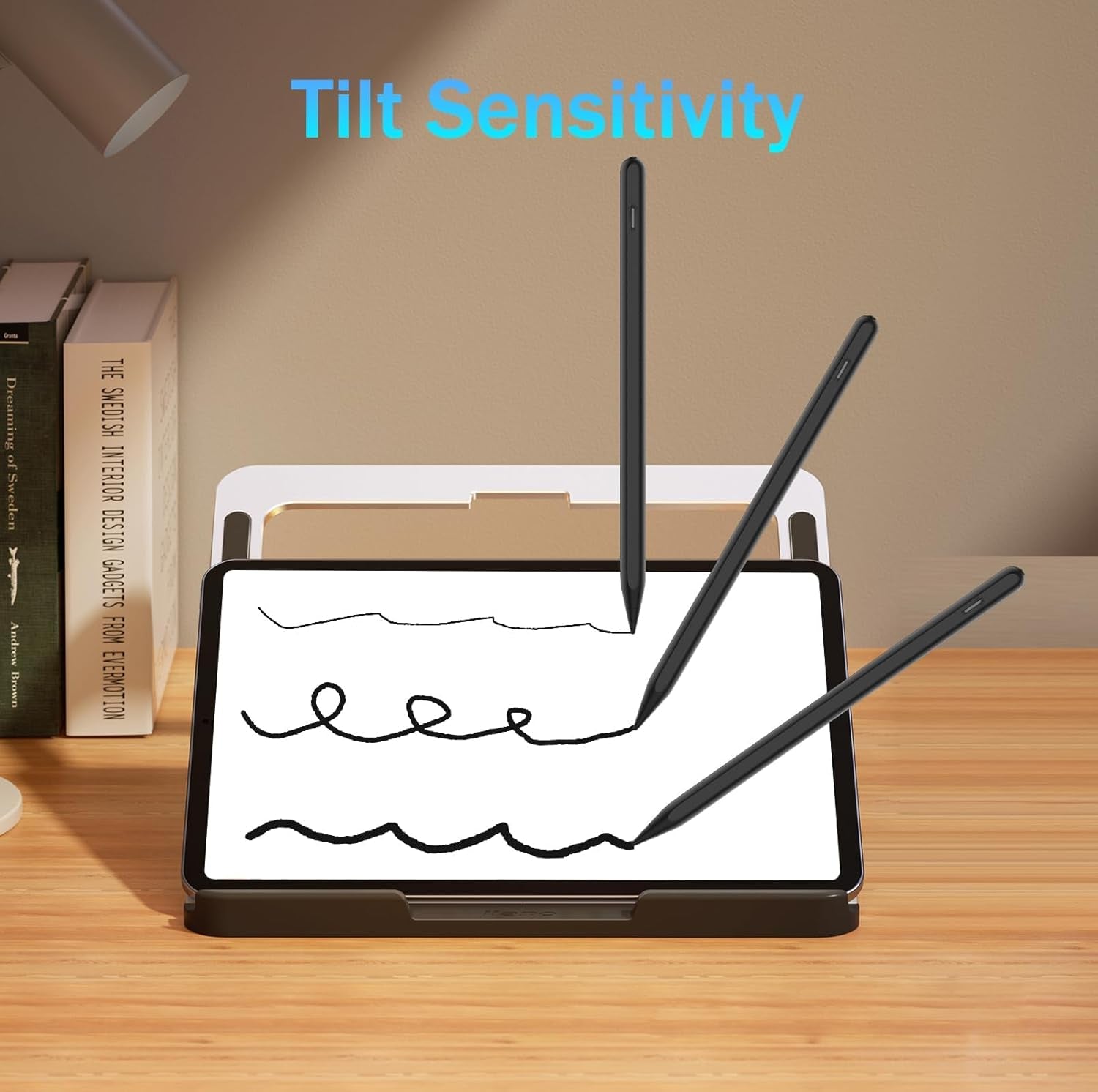 Pencil for Apple Ipad 2025~2018 with 2X Fast Charge, Air M3 Pencil Compatible with Ipad Air 11/13(M2/M3) with Palm Rejection and Tilt Sensitivity, Air Pen USB C for Ipad Air/Pro/Mini/6Th~11Th