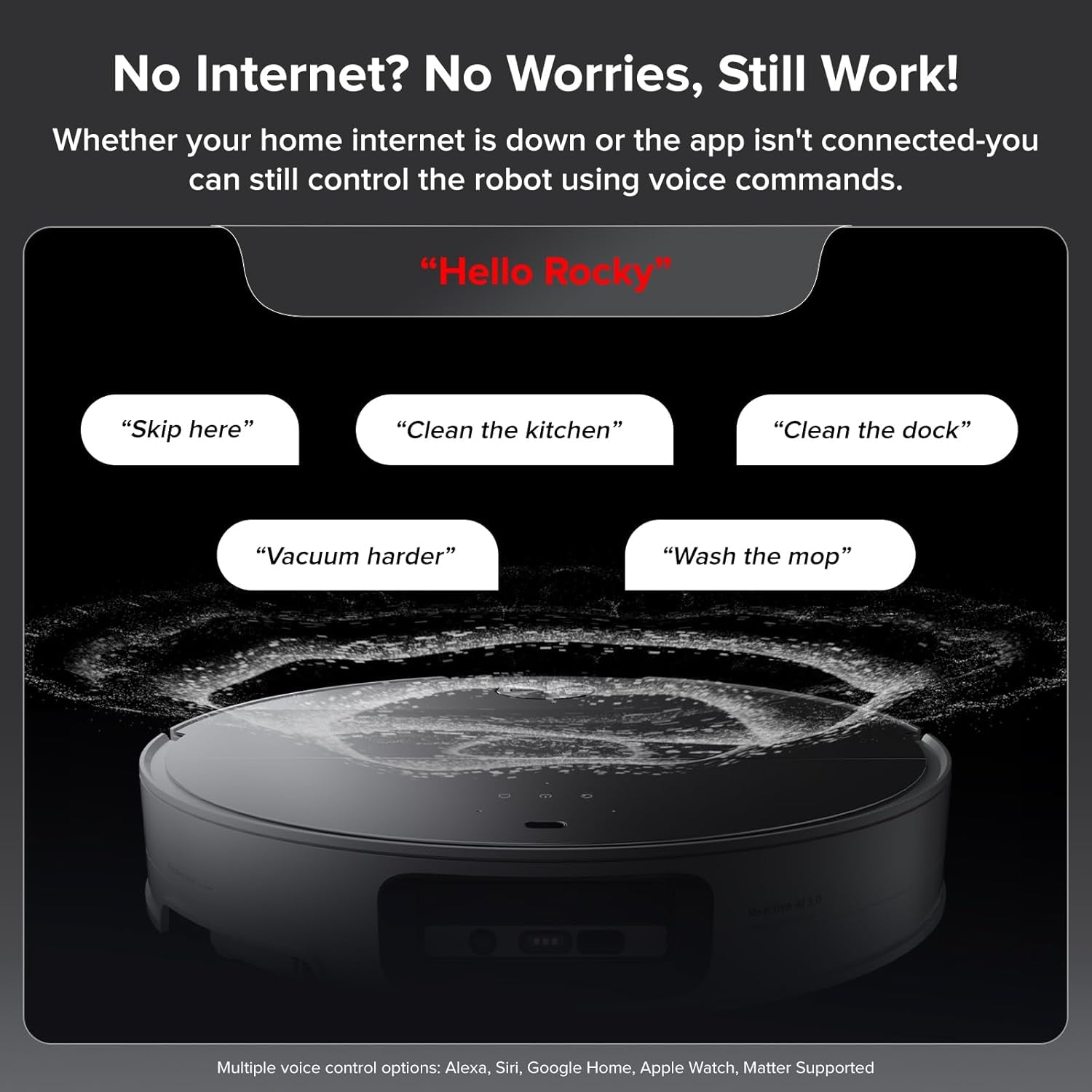 Saros 10 Robot Vacuum Cleaner with Mop, 22,000 Pa, 3.14-Inch Ultra Slim, Zero-Tangling, AI 3.0 Obstacle Avoidance, Auto Detachable Mop, 80°C Mop Washing, Hot Water Dock Self Cleaning (White)