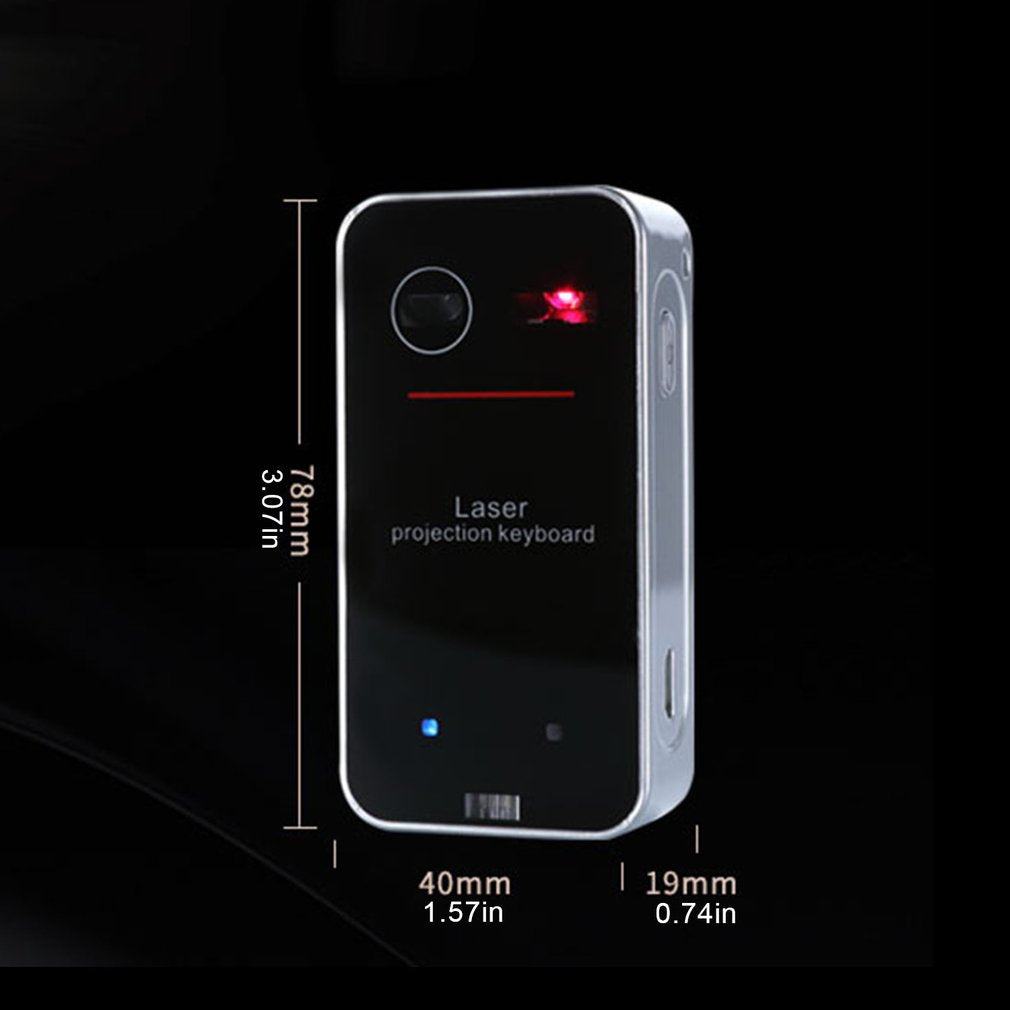 USB Portable Laser Projection Wireless Bluetooth-compatible Virtual Keyboard Sertex