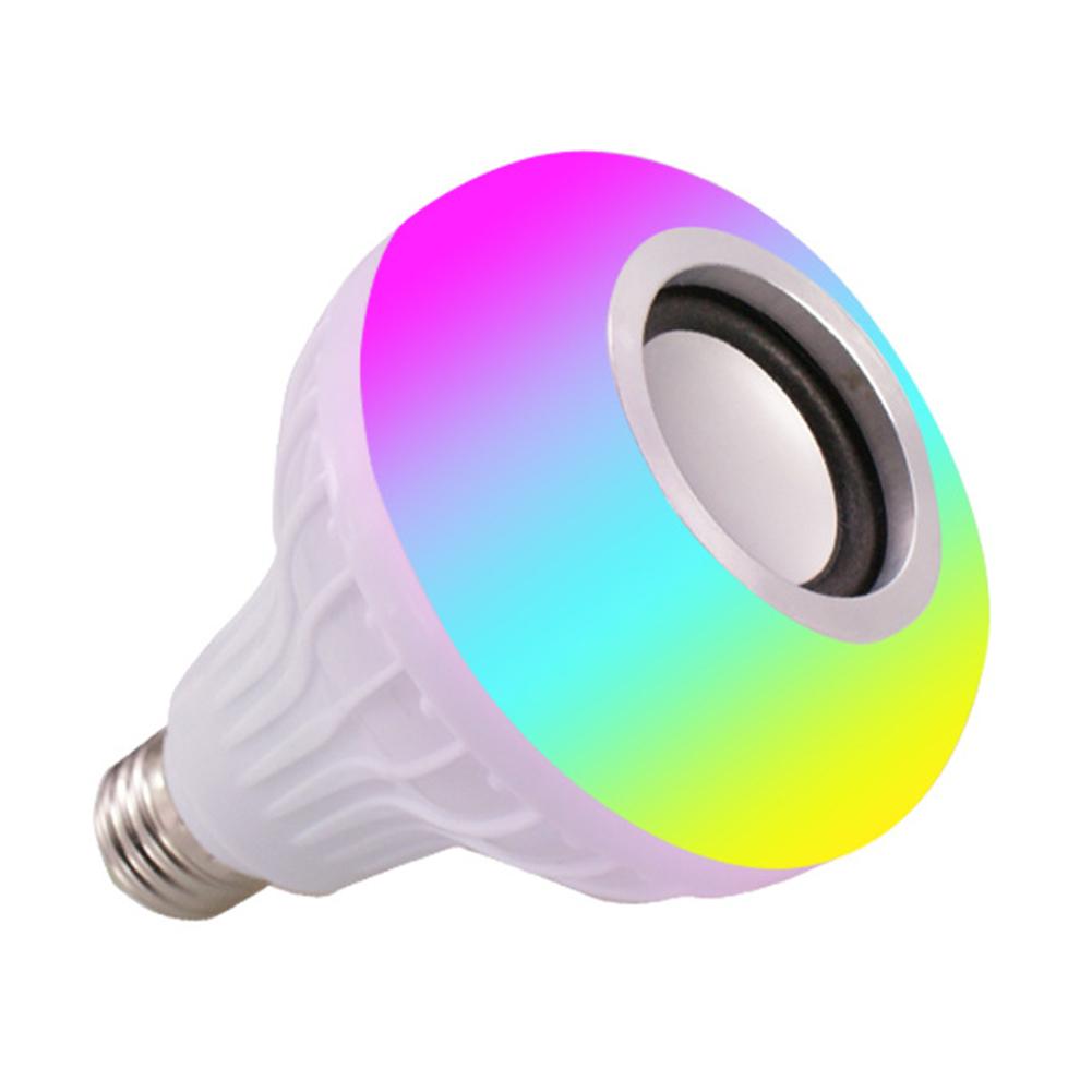 7 Color Changing RGB LED Bulb Audio Speaker Sertex