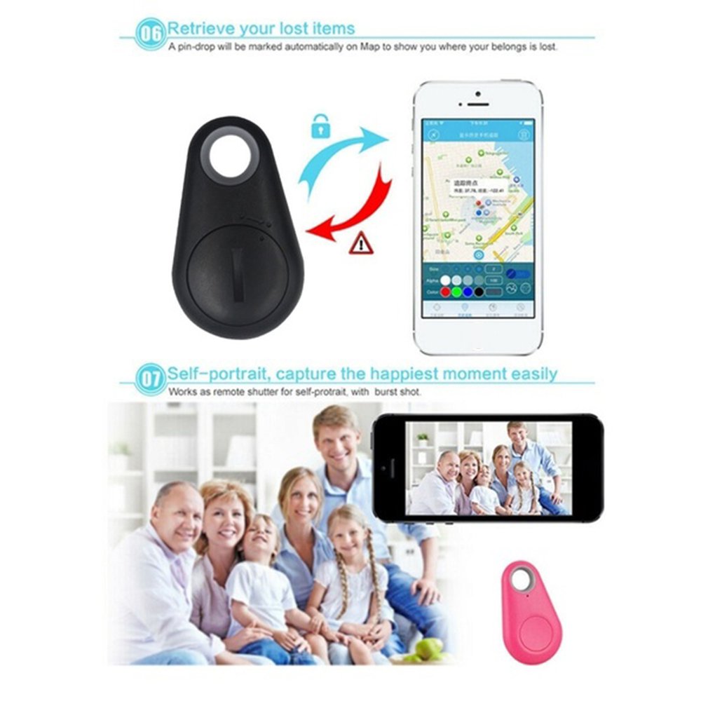GPS Tracker Anti-lost Alarm Tag Wireless Child Bag Wallet Key Finder Locator Sertex
