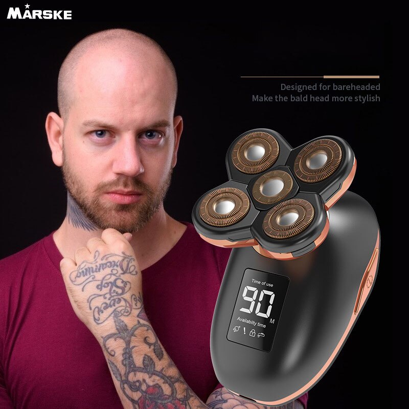 Electric Hair Trimmer LCD Display Sertex