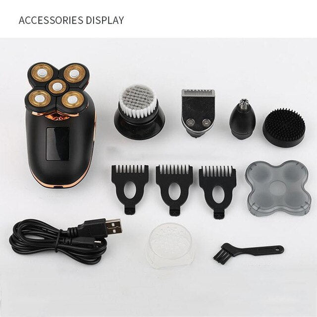 Electric Hair Trimmer LCD Display Sertex