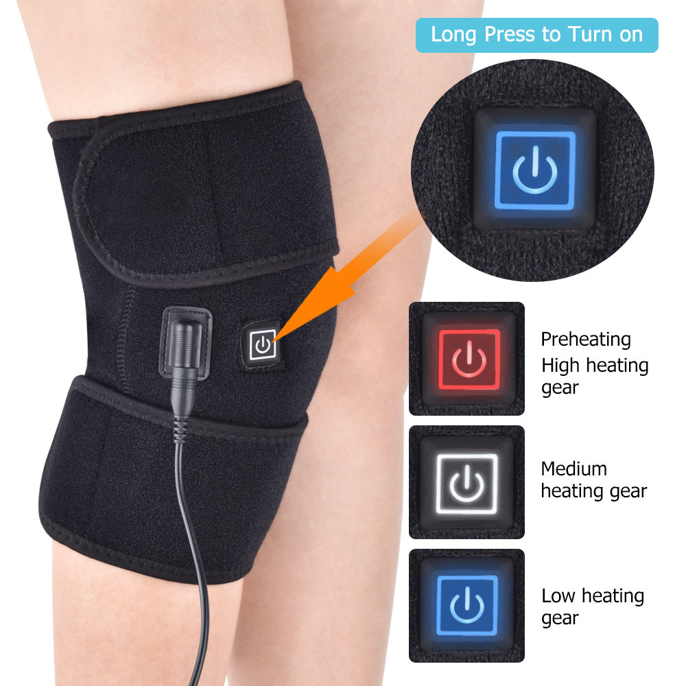 Electric Heating Old Cold Leg Hot Compress Knee Pads Sertex