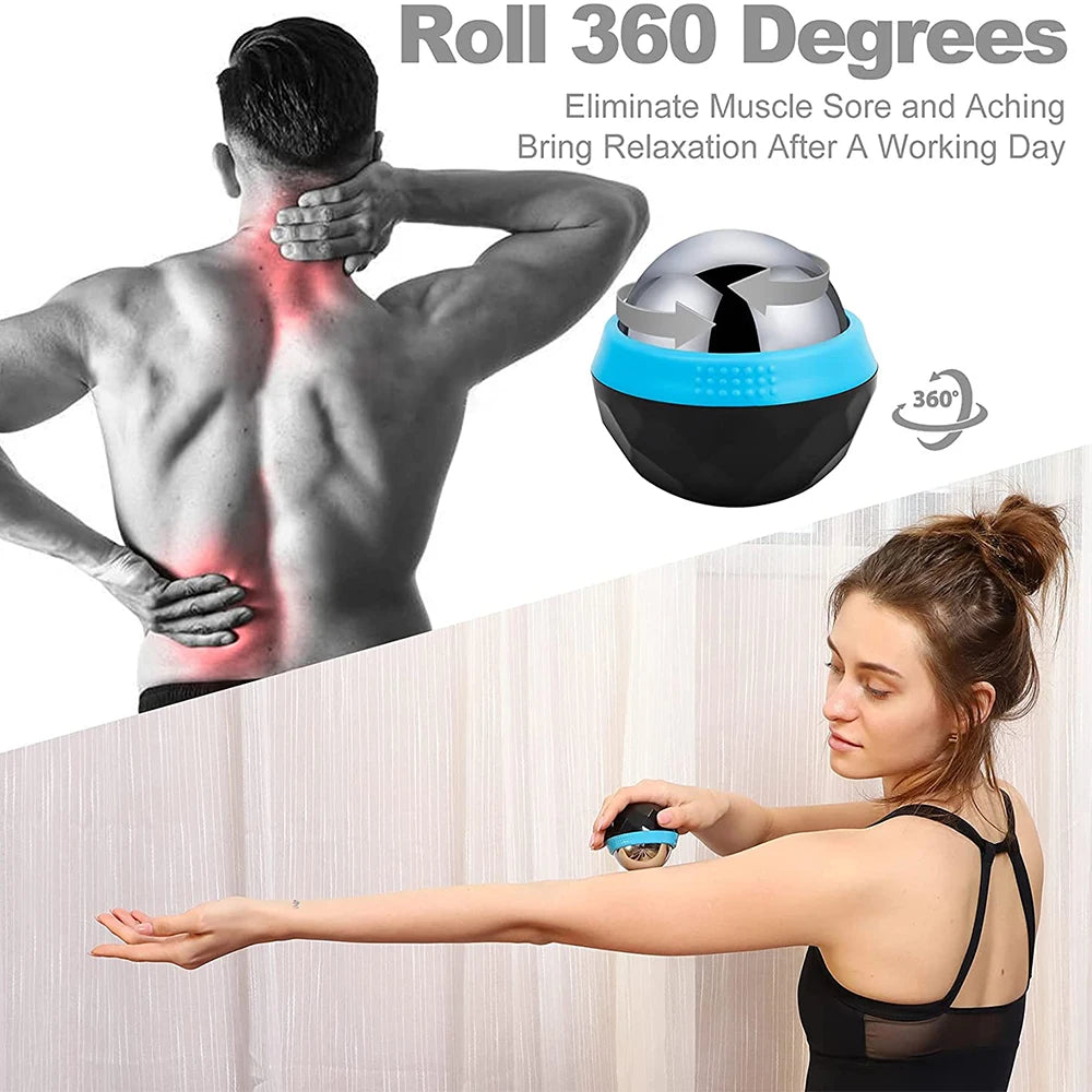 "60MM Cryo Roller: Hot & Cold Body Therapy Massager" Sertex