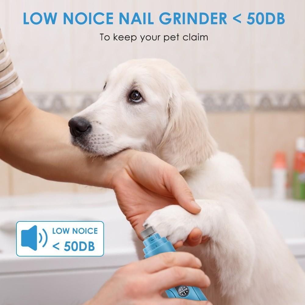 Electric Pet Nail Grinder Set Dog Nails Polisher Clipper Sertex
