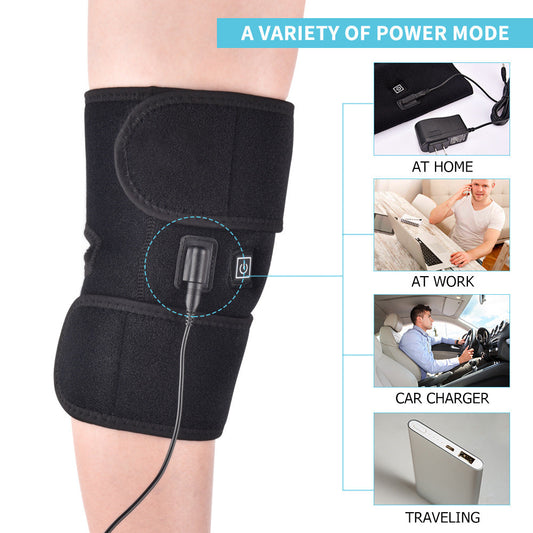 Electric Heating Old Cold Leg Hot Compress Knee Pads Sertex