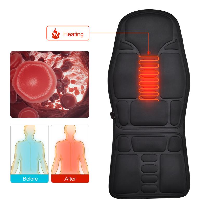 Massage Pillow With Car Home Easy Carry Neck Back Shoulder Sertex