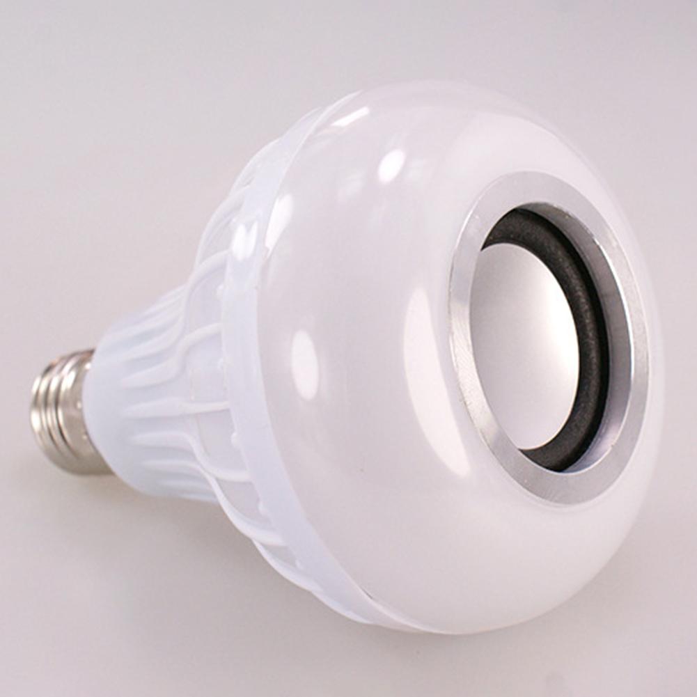 7 Color Changing RGB LED Bulb Audio Speaker Sertex