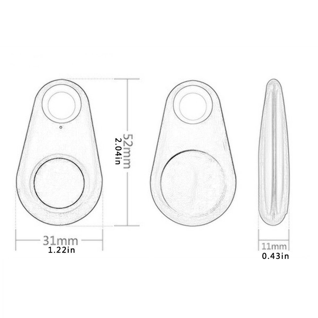 GPS Tracker Anti-lost Alarm Tag Wireless Child Bag Wallet Key Finder Locator Sertex