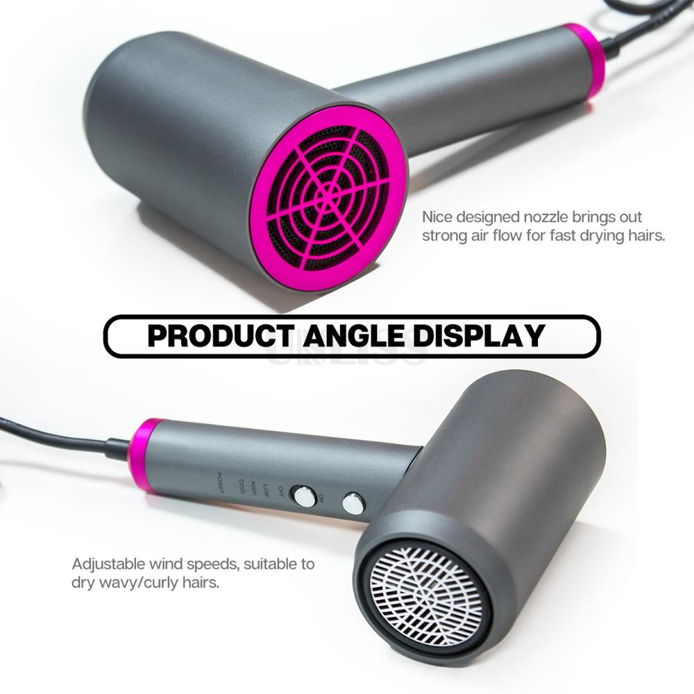 Professional Hot And cold Hair Dryer Household Powerful Dryer Sertex