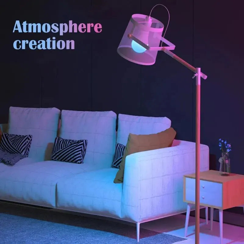 Dimmable RGB LED Bulb (E27 Base, 16 Colors) - Smart Remote Controlled, 220V. Home Lighting Solution. AliExpress