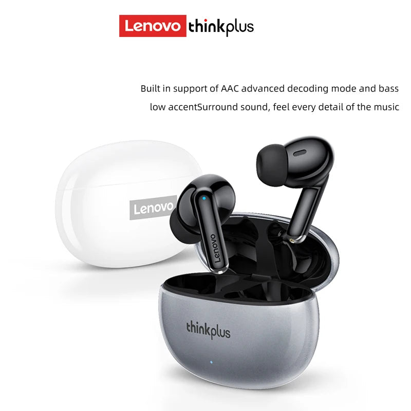 Lenovo Thinkplus XT88 in Ear Bluetooth Earphones with Dual Microphones, Stereo Noise Reduction, Bass HIFI Touch Earphones Sertex