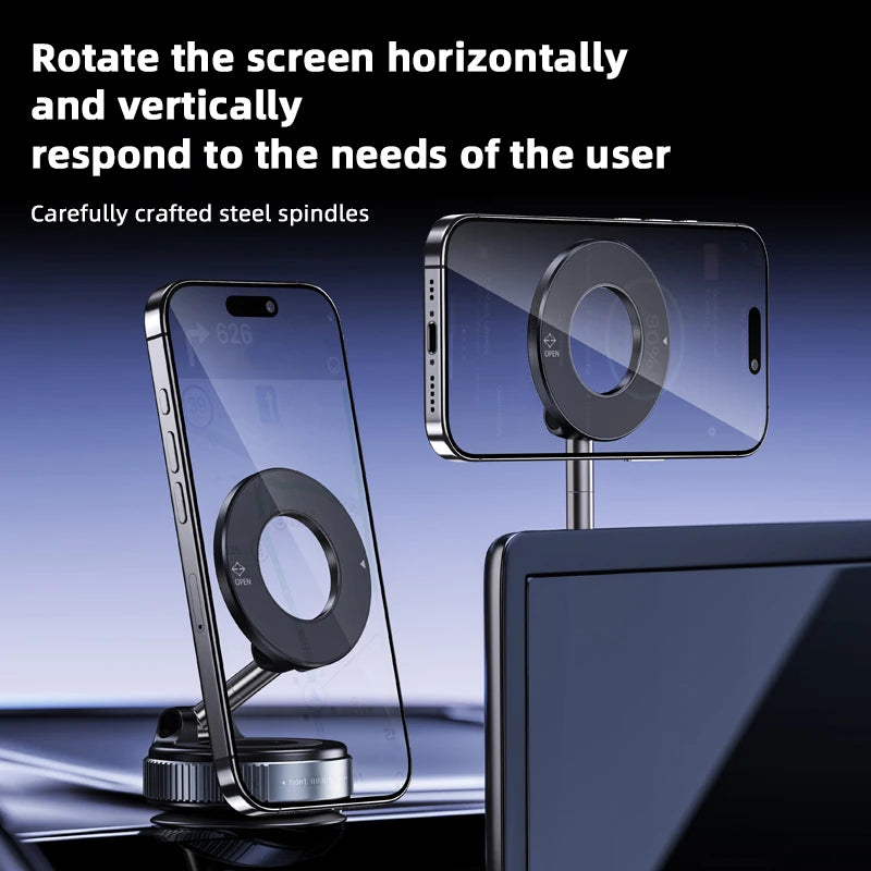 K007 Magnetic Phone Holder|Three-axis Rotation For Free Adjustment|A Convenient Choice For Multiple Scenarios. Sertex