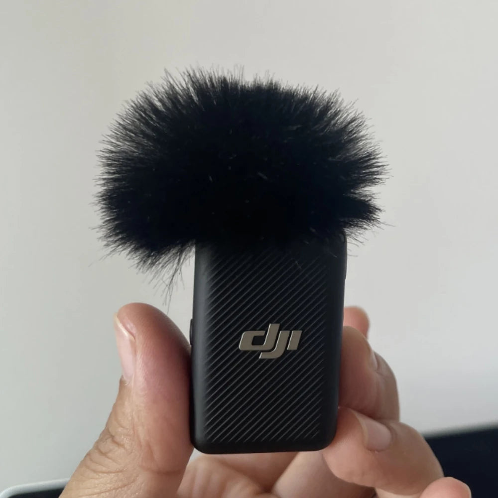 Outside Dead Cat Universal Lavalier Microphone Furry Cover Windscreen Fur Windshield Pop Filter For DJI Mic Blue Mantis Sertex