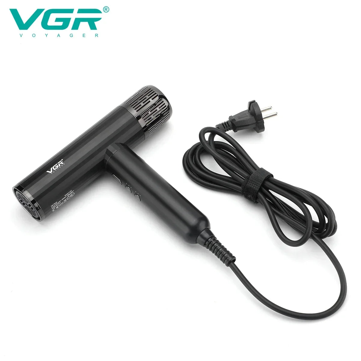 VGR Hair Dryer Professional Air Blower Brushless Motor Hair Dryer Machine 110000 RPM Hair Dryer Negative Ion Barber Salon V-427 Sertex