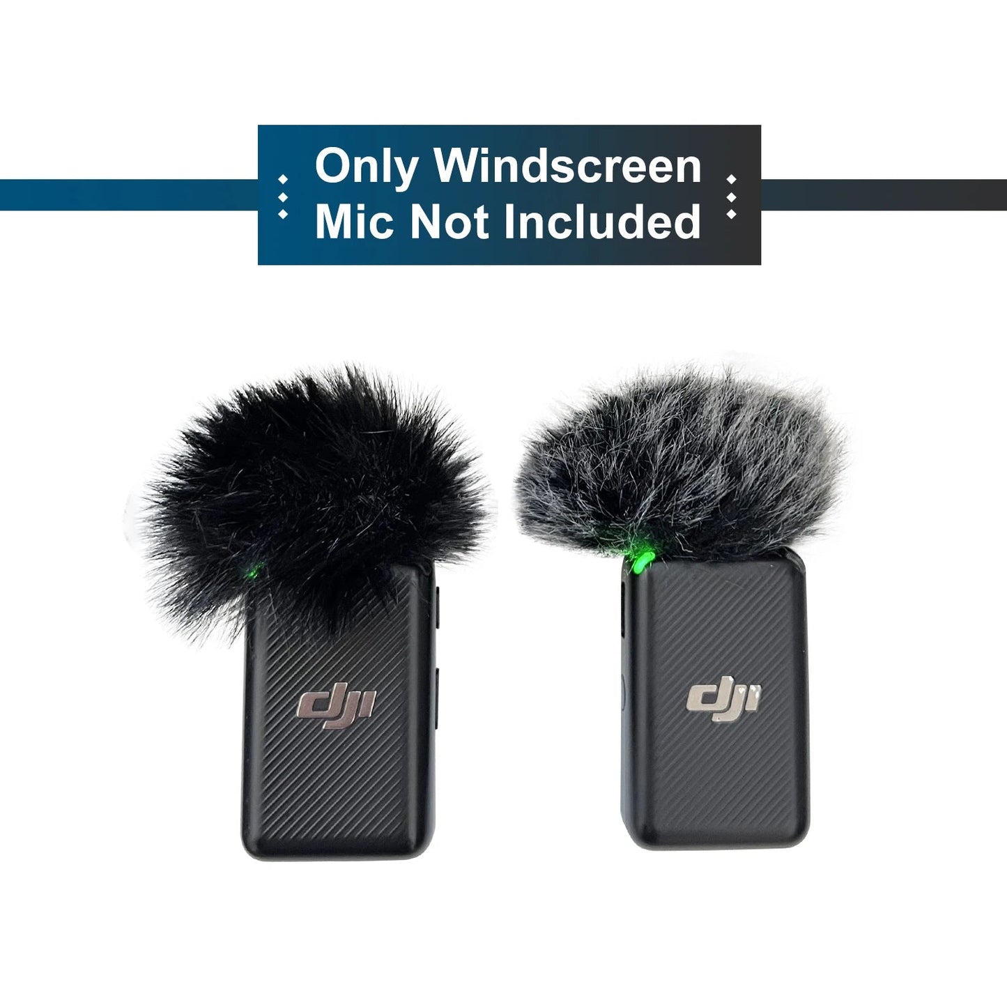 Outside Dead Cat Universal Lavalier Microphone Furry Cover Windscreen Fur Windshield Pop Filter For DJI Mic Blue Mantis Sertex