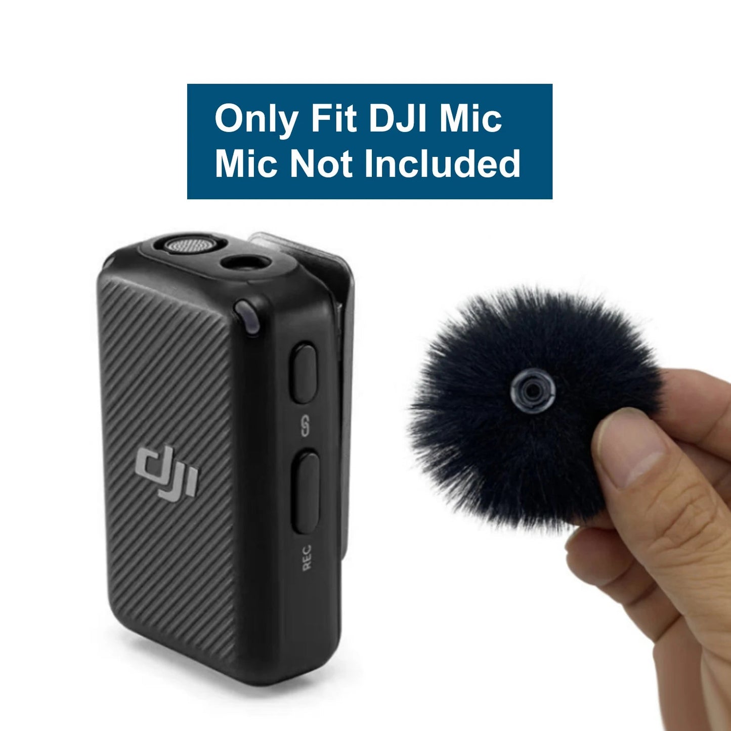 Outside Dead Cat Universal Lavalier Microphone Furry Cover Windscreen Fur Windshield Pop Filter For DJI Mic Blue Mantis Sertex