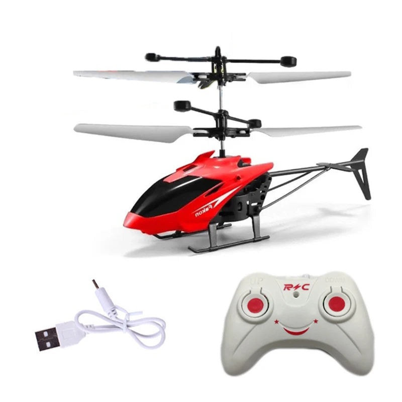 Rechargeable Mini RC Drone Remote Safe Fall-resistant RC Helicopters Drone Children Toys Sertex