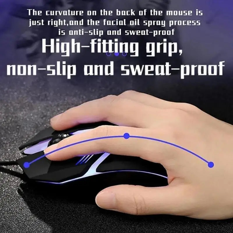 2025 Latest High Quality Ergonomic Design Gaming Mouse Desktop Computer Laptop USB Backlit Mouse Manufacturers Hot Sale Sertex