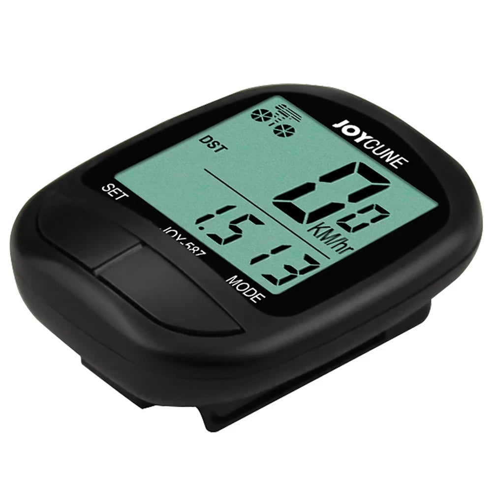 Bike Computer Bicycle Waterproof Wired Speedometer and Odometer Stopwatch Cycle Bike Computer with LED Display for Cycle Match Sertex
