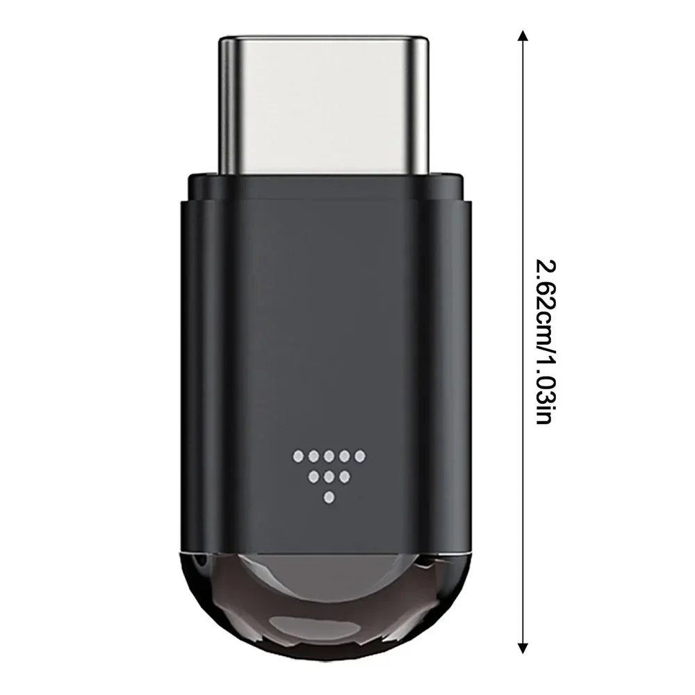 Type-C Smartphone Infrared Transmitter Adapter, Smart App Control for TV and Other Devices with Infrared Remote Functionality Sertex