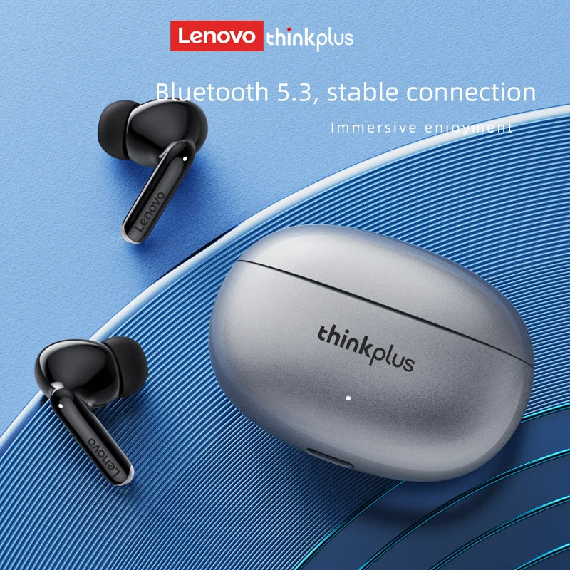 Lenovo Thinkplus XT88 in Ear Bluetooth Earphones with Dual Microphones, Stereo Noise Reduction, Bass HIFI Touch Earphones Sertex