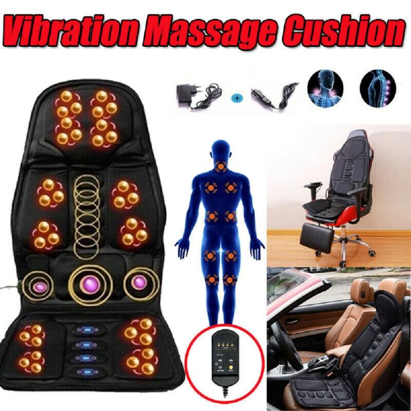 Massage Pillow With Car Home Easy Carry Neck Back Shoulder Sertex