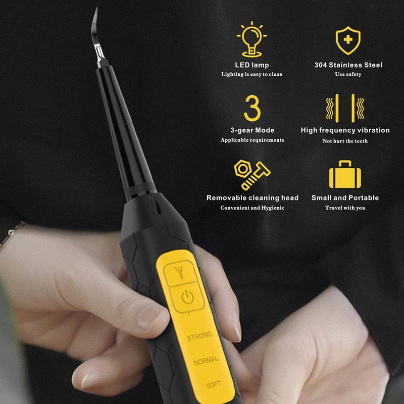 Portable USB Charge Ultrasonic Sonic Electric Dental Scaler Sertex