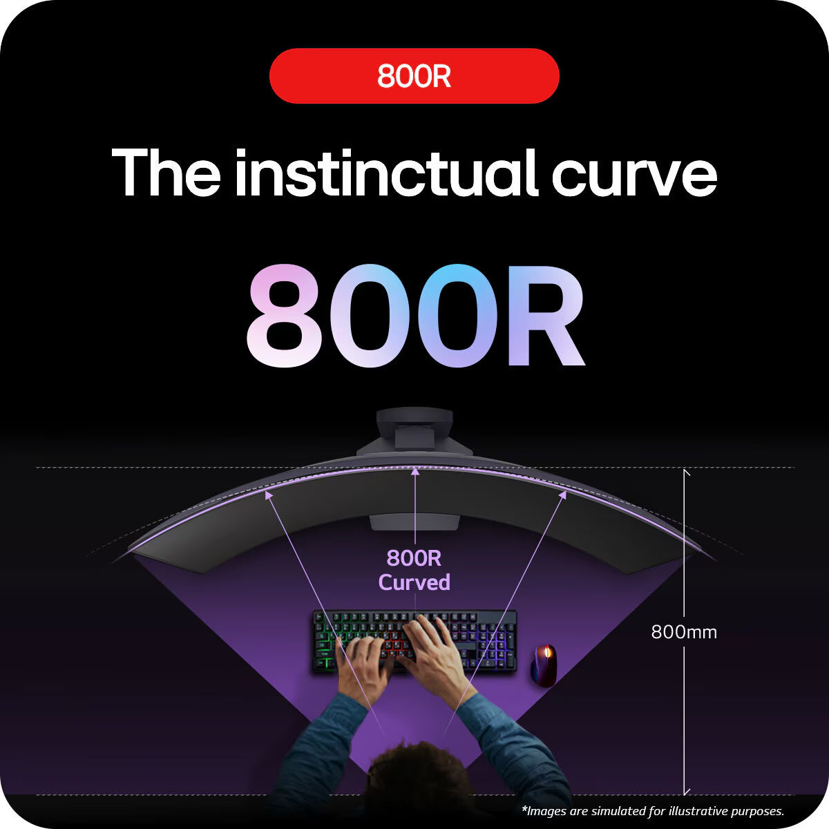 Ultragear 39 Inch WQHD 240Hz OLED Gaming Monitor, 39GS95QE-B