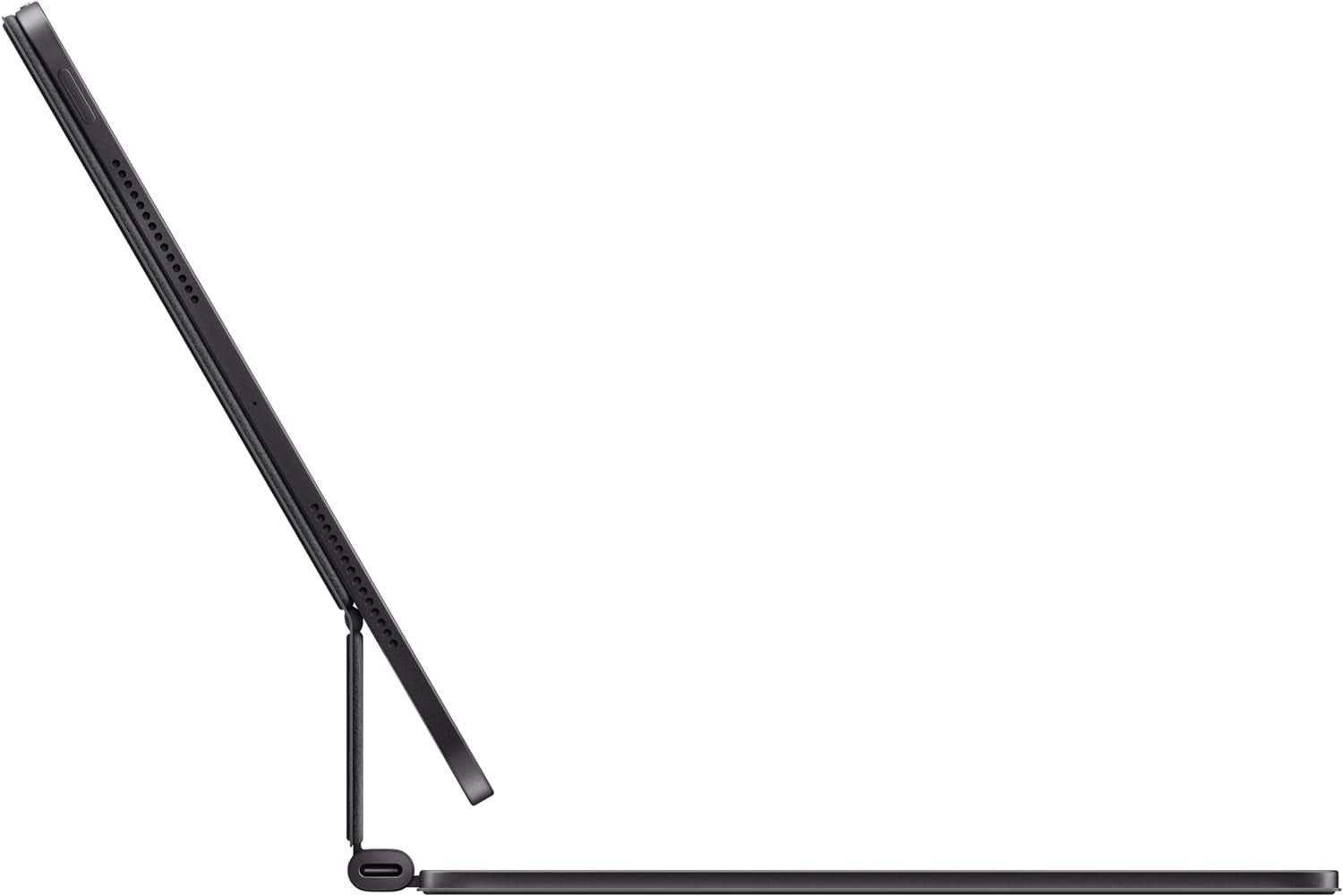 Ipad Magic Keyboard Case for Ipad Pro 11-Inch (M4), Great Typing Experience, Built-In Trackpad, Function Row, British English - Black 