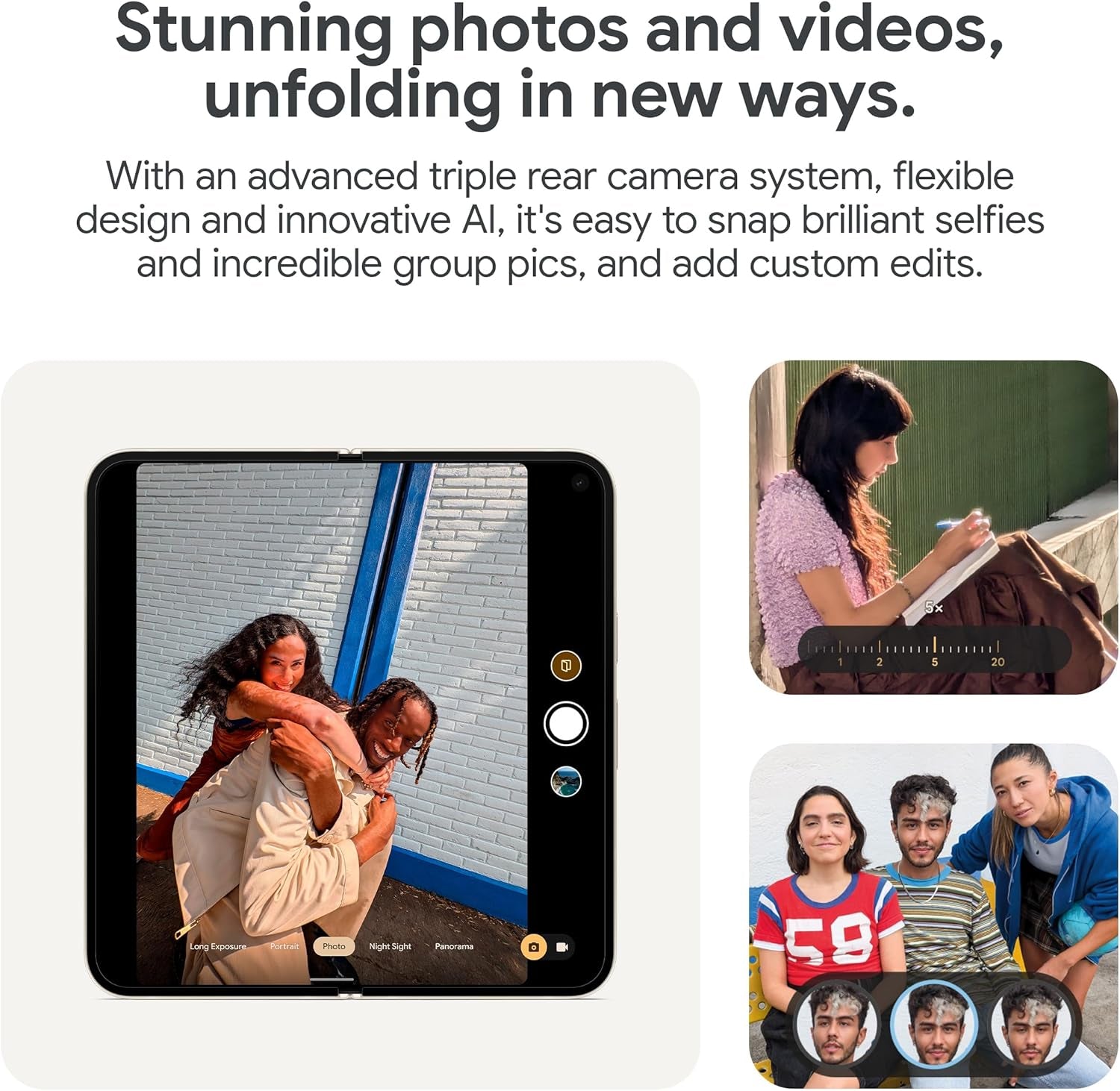 Pixel 9 Pro Fold - Unlocked Android Smartphone with Gemini - Advanced Triple Rear Camera System - Foldable Display - Hands-Free Video - Obsidian, 512GB